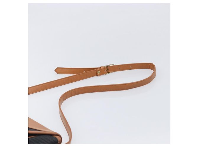 Autre Marque Borsa a tracolla SAINT LAURENT PVC Canvas Black Gold Auth 201465 Nero D'oro - vista 14