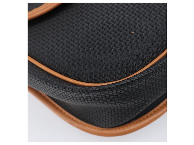 Autre Marque Borsa a tracolla SAINT LAURENT PVC Canvas Black Gold Auth 201465 Nero D'oro - vista 16