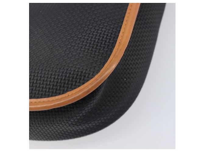 Autre Marque Borsa a tracolla SAINT LAURENT PVC Canvas Black Gold Auth 201465 Nero D'oro - vista 17