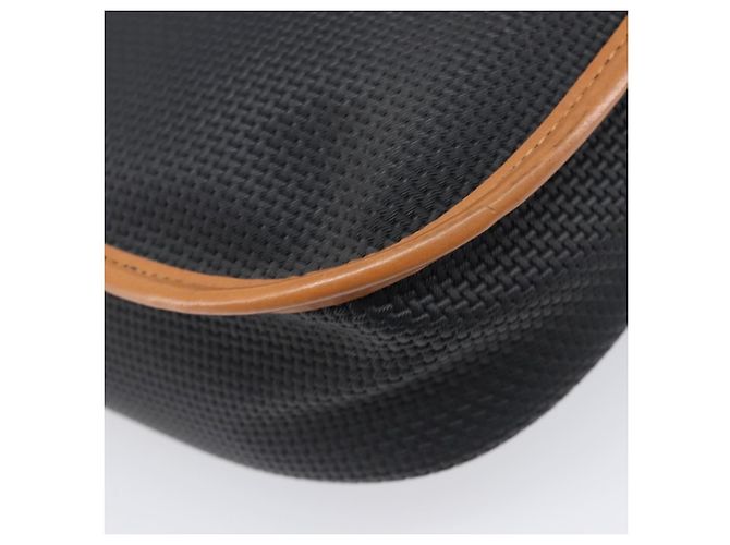 Autre Marque Borsa a tracolla SAINT LAURENT PVC Canvas Black Gold Auth 201465 Nero D'oro - vista 18