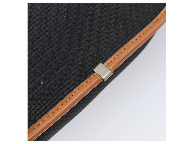 Autre Marque Borsa a tracolla SAINT LAURENT PVC Canvas Black Gold Auth 201465 Nero D'oro - vista 19