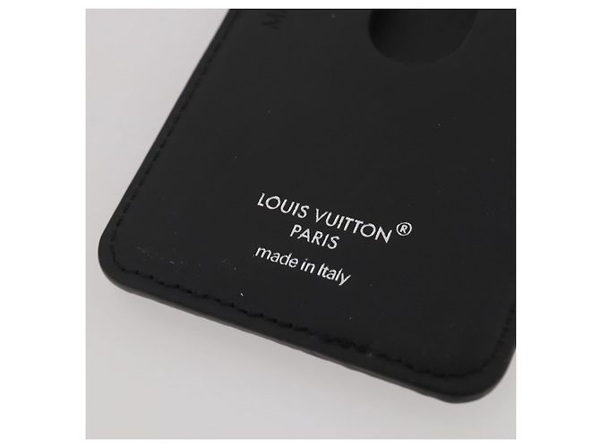 LOUIS VUITTON Monogram Eclipse Porte Cartes Magnet Card Case M12602 Auth 204803V Monograma - vista 9