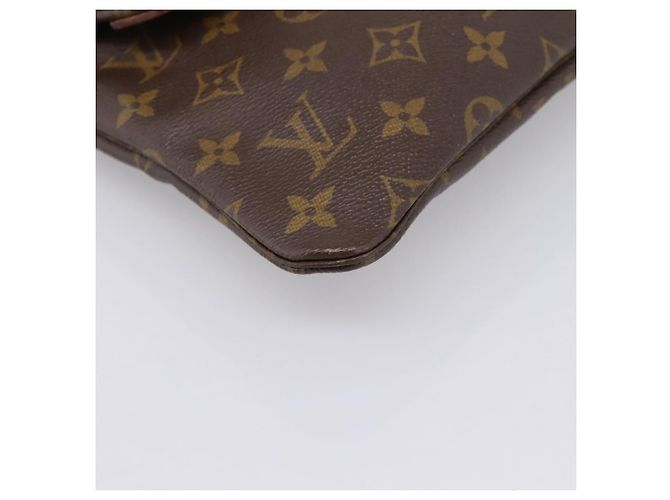 LOUIS VUITTON Monogram Pochette Priant Clutch Bag M51805 LV Auth 201350 Monogramma - vista 15