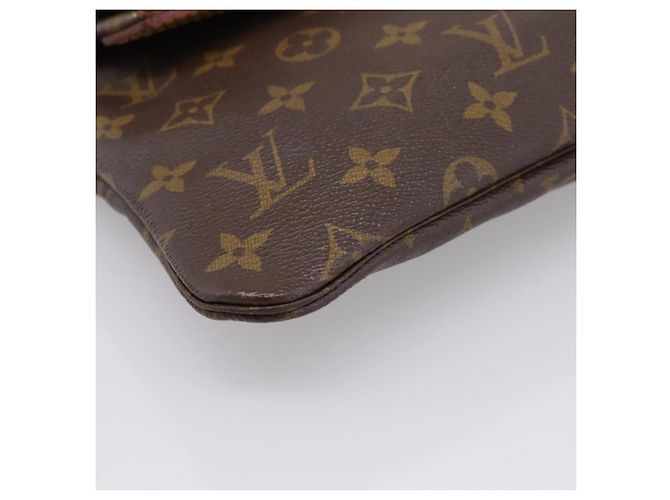 LOUIS VUITTON Monogram Pochette Priant Clutch Bag M51805 LV Auth 201350 Monogramma - vista 21
