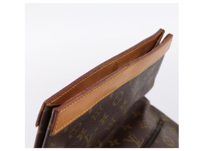 LOUIS VUITTON Monogram Pochette Priant Clutch Bag M51805 LV Auth 201350 Monogramma - vista 7