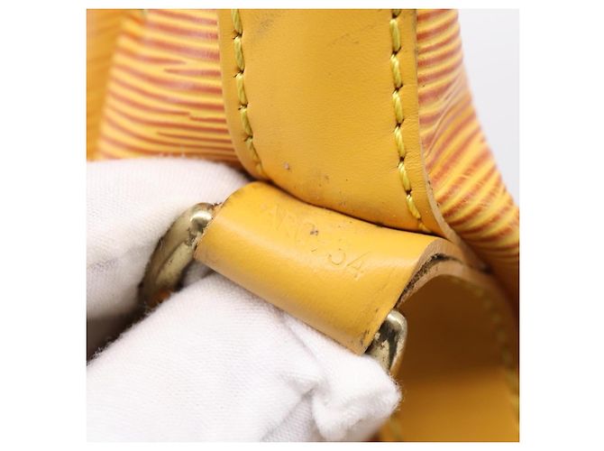 LOUIS VUITTON Borsa a tracolla Epi Noe Tassili Yellow M44009 LV Auth ka6193 - vista 12