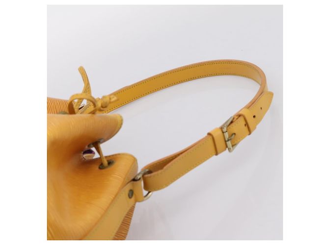 LOUIS VUITTON Borsa a tracolla Epi Noe Tassili Yellow M44009 LV Auth ka6193 - vista 8