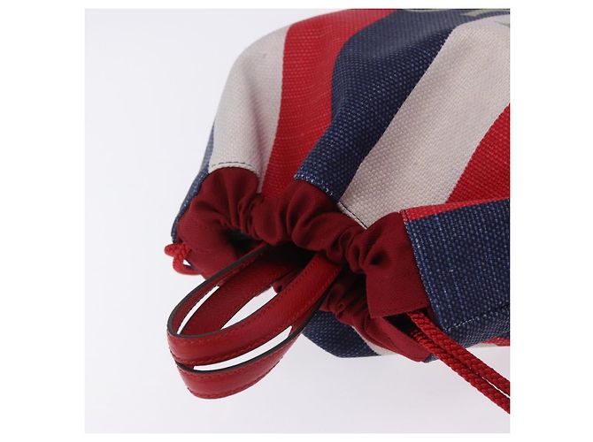 GUCCI Drawstring Backpack Canvas Multicolor 473872 Auth 202580V Multiple colors - view 7
