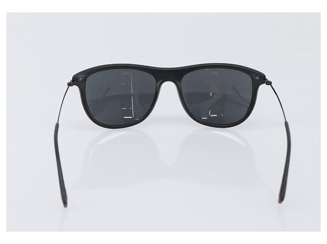 Set de 3 gafas de sol Christian Dior PRADA Salvatore Ferragamo Negro Auth BA15687 Castaño - vista 15