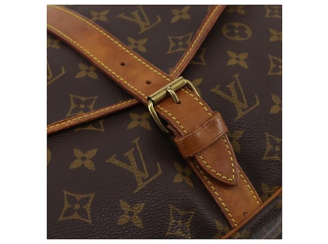 LOUIS VUITTON Borsa a tracolla Monogram Saumur 35 M42254 LV Auth 203105 Monogramma - vista 22