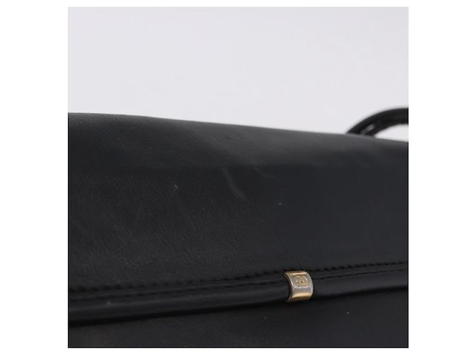 Bolsa de Ombro GUCCI em Couro Preta e Dourada 007 49 5548 Auth 203424 Preto Dourado - vista 4