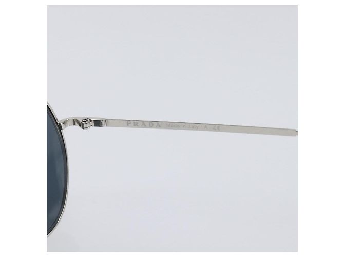 PRADA Sunglasses Metal Yellow Red Auth BA15496 - view 14