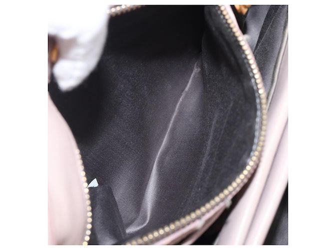 Borsa Miu Miu in pelle rosa e oro autentica 204447 D'oro - vista 25