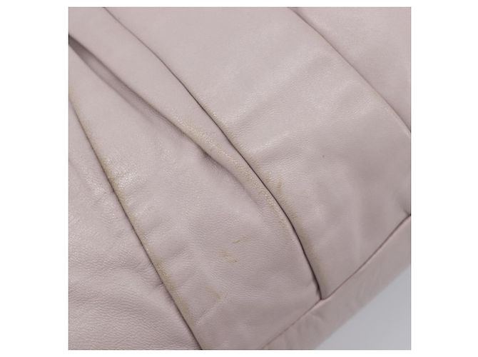 Borsa Miu Miu in pelle rosa e oro autentica 204447 D'oro - vista 9
