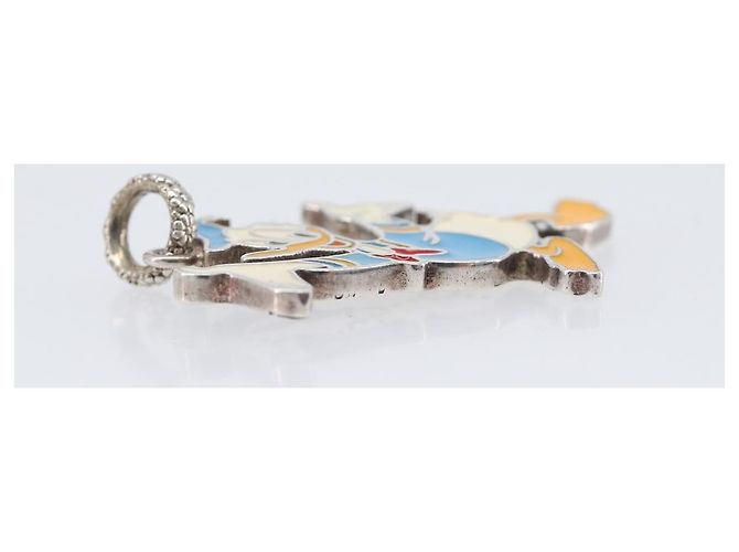 GUCCI Donald Duck Anhänger Top Ag925 Disney Collaboration Silber Authentisch 204340M - Ansicht 17