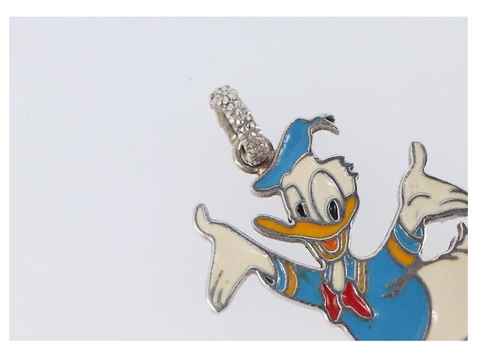 GUCCI Donald Duck Anhänger Top Ag925 Disney Collaboration Silber Authentisch 204340M - Ansicht 3