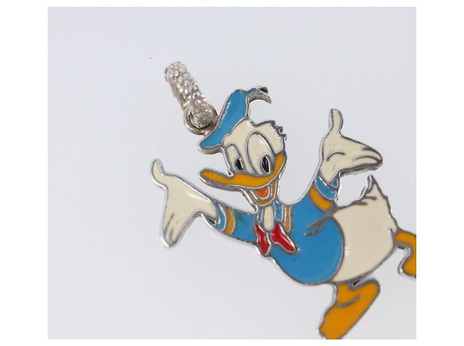 GUCCI Donald Duck Anhänger Top Ag925 Disney Collaboration Silber Authentisch 204340M - Ansicht 4