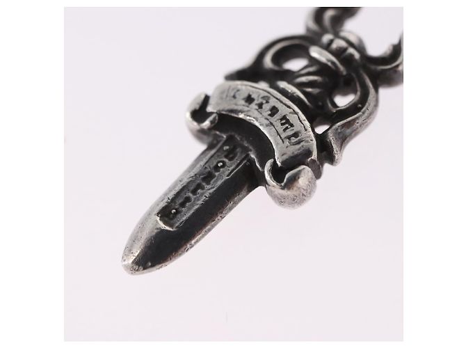 Pendente Chrome Hearts Dagger Top Ag925 Silver Auth 204344M Argento - vista 3