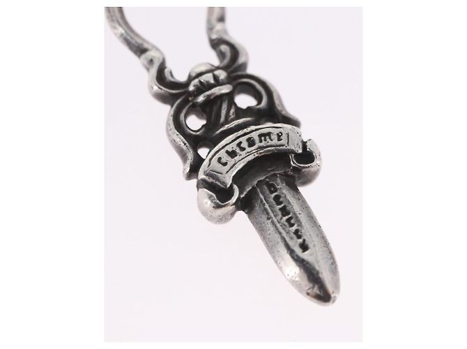 Pendente Chrome Hearts Dagger Top Ag925 Silver Auth 204344M Argento - vista 6