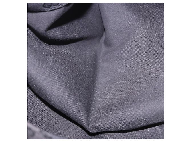 Borsa a tracolla GUCCI GG Canvas Web Sherry Line Nero Argento 189751 Auth 203232A - vista 27