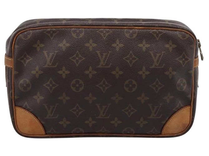LOUIS VUITTON Monogram Compiegne 28 Clutch Bag M51845 LV Auth 203850 Monograma - view 2