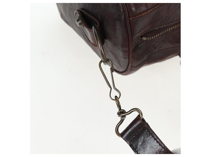 BALENCIAGA Borsa a mano The Twiggy Pelle 2way Marrone 128523 Auth yk20892M - vista 17