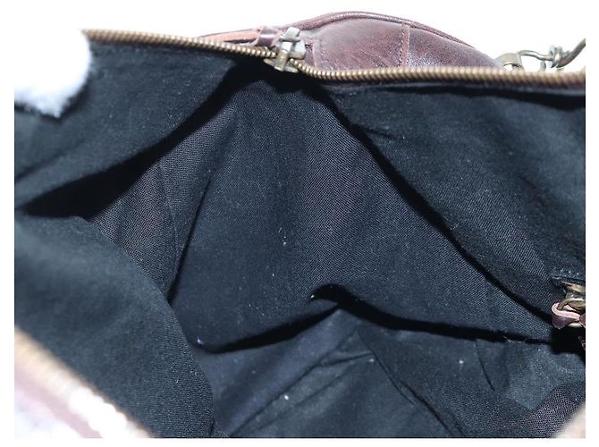 BALENCIAGA Borsa a mano The Twiggy Pelle 2way Marrone 128523 Auth yk20892M - vista 27