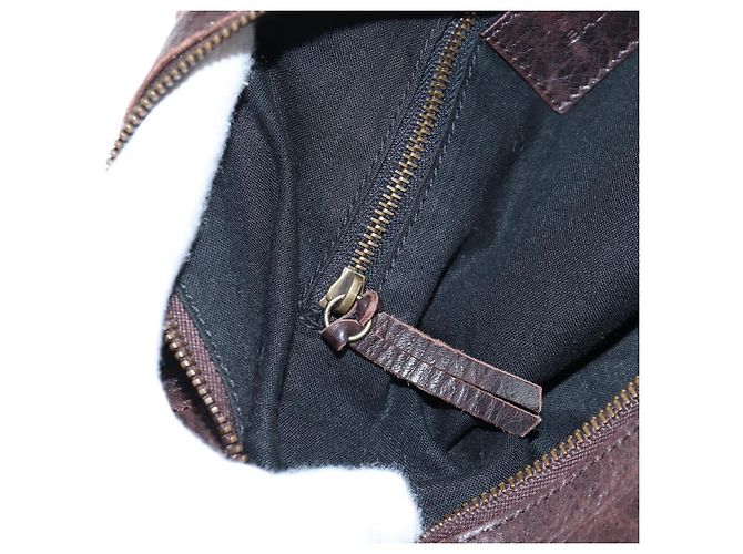 BALENCIAGA Borsa a mano The Twiggy Pelle 2way Marrone 128523 Auth yk20892M - vista 29
