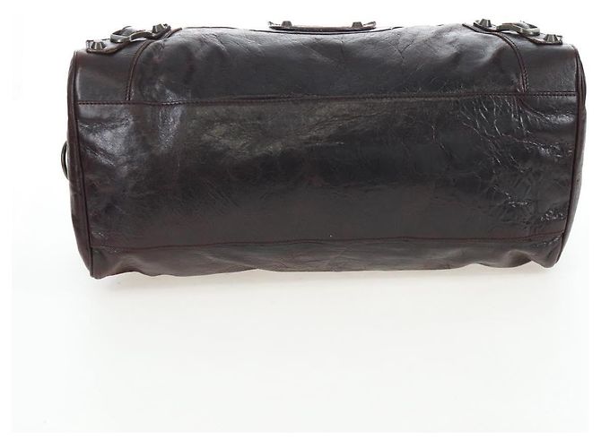 BALENCIAGA Borsa a mano The Twiggy Pelle 2way Marrone 128523 Auth yk20892M - vista 5