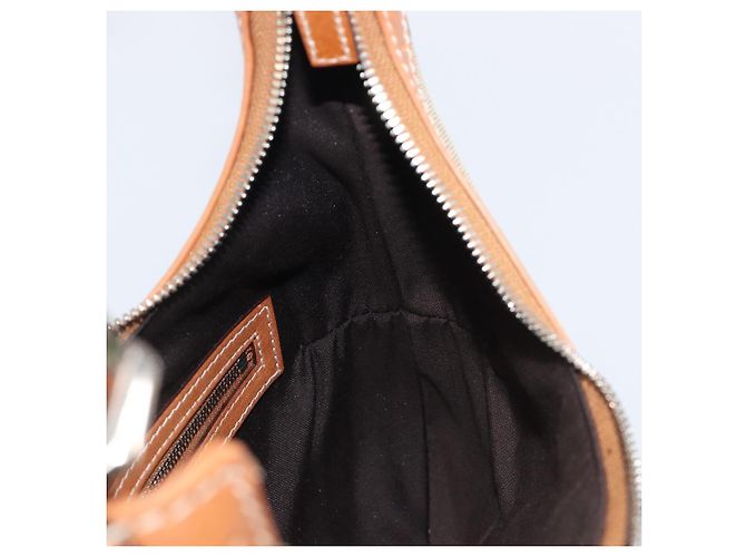 Borsa a tracolla GUCCI Interlocking Canvas Beige Silver 114869 Auth 204577V Argento - vista 21