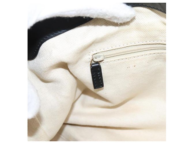 Borsa GUCCI GG Canvas Sukey 2way Nero Oro 247902 Auth 203601A D'oro - vista 25
