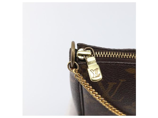 LOUIS VUITTON Monogram Pochette Accessoires Pouch M51980 LV Auth 203901 Monograma - vista 10