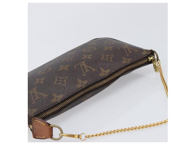 LOUIS VUITTON Monogram Pochette Accessoires Pouch M51980 LV Auth 203901 Monograma - vista 6