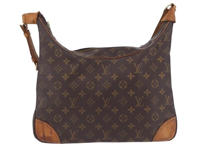 Borsa a tracolla LOUIS VUITTON Monogram Boulogne 35 M51260 LV Auth 204116 Monogramma - vista 13