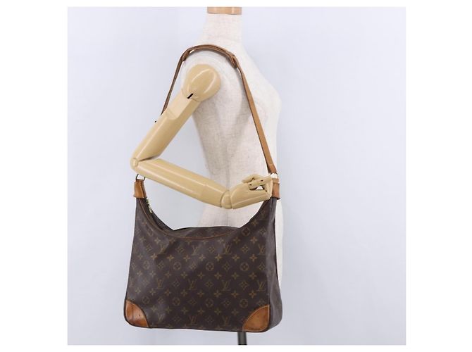 Borsa a tracolla LOUIS VUITTON Monogram Boulogne 35 M51260 LV Auth 204116 Monogramma - vista 27