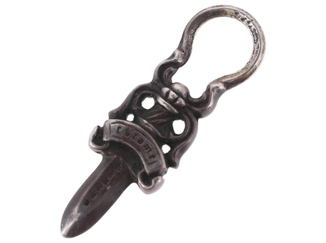 Chrome Hearts Dagger Pendant Top Ag925 Silver Auth 204345M Silber - Ansicht 2
