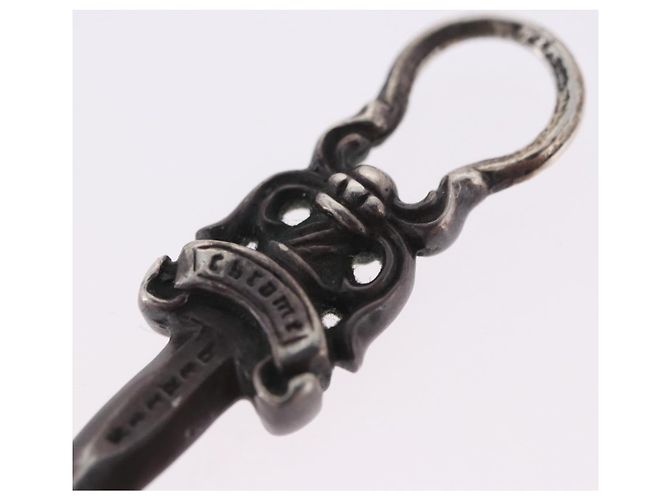 Chrome Hearts Dagger Pendant Top Ag925 Silver Auth 204345M Silber - Ansicht 4