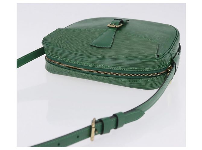 Borsa a tracolla LOUIS VUITTON Epi Jeune Fille MM Verde M52154 LV Auth 196197V - vista 15