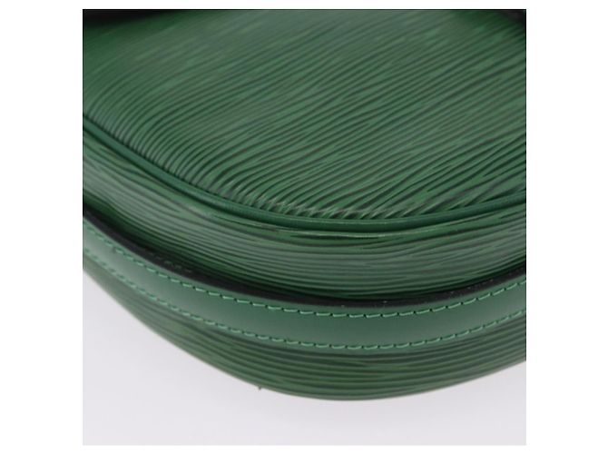 Borsa a tracolla LOUIS VUITTON Epi Jeune Fille MM Verde M52154 LV Auth 196197V - vista 19