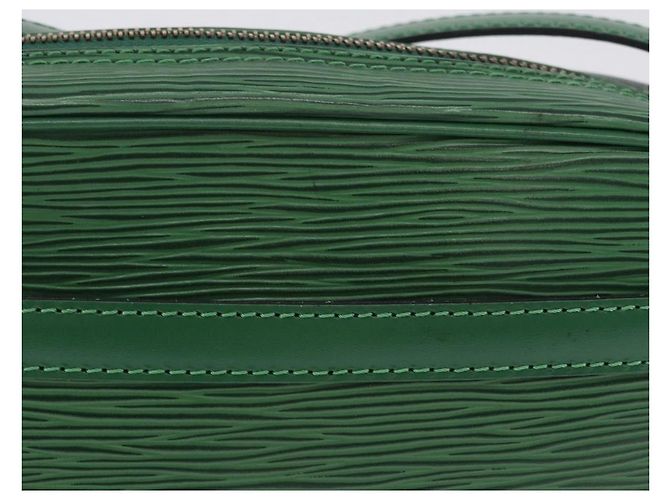 Borsa a tracolla LOUIS VUITTON Epi Jeune Fille MM Verde M52154 LV Auth 196197V - vista 3