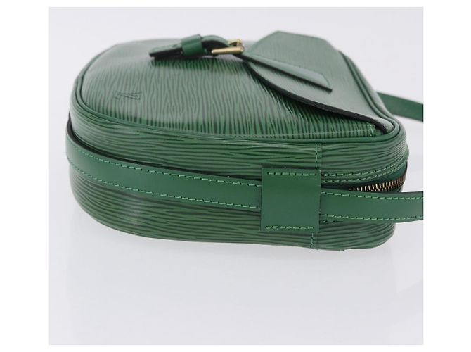 Borsa a tracolla LOUIS VUITTON Epi Jeune Fille MM Verde M52154 LV Auth 196197V - vista 4
