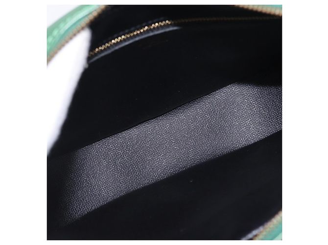 Borsa a tracolla LOUIS VUITTON Epi Jeune Fille MM Verde M52154 LV Auth 196197V - vista 9