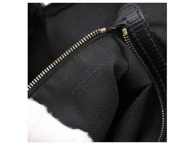 Pequin Borsa a mano FENDI Pecan Canvas 2way Nero Oro Auth 205145 D'oro - vista 12