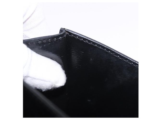 LOUIS VUITTON Epi Free Run Shoulder Bag Black M52402 LV Auth 204301 Preto - vista 12
