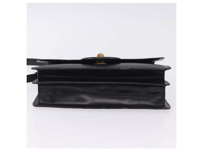 LOUIS VUITTON Epi Free Run Shoulder Bag Black M52402 LV Auth 204301 Preto - vista 5
