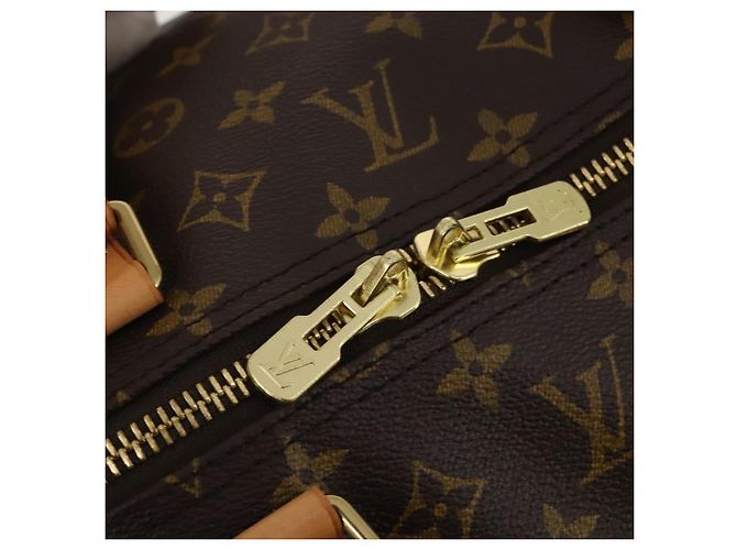 LOUIS VUITTON Monogram Keepall 60 Boston Bag M41422 LV Auth 201934V Monograma - vista 10
