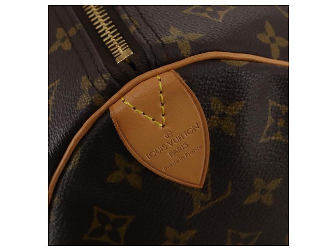 LOUIS VUITTON Monogram Keepall 60 Boston Bag M41422 LV Auth 201934V Monograma - vista 18