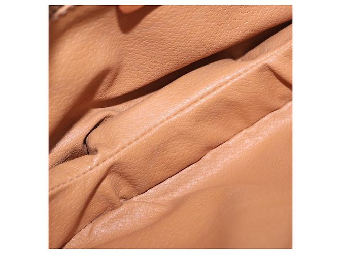 Céline CELINE Macadam Canvas Schultertasche PVC Leather Brown Gold Auth 204266 Braun Golden - vue 11