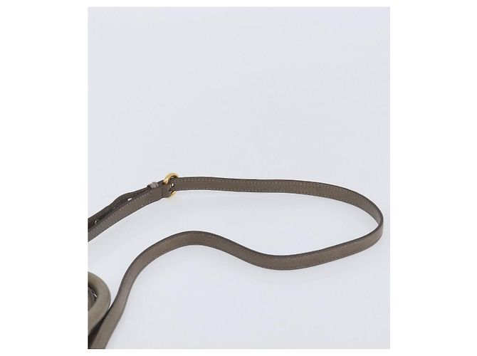 Borsa a mano Miu Miu Vitellolux 2way Brown Gold Auth LN167V Marrone D'oro - vista 15