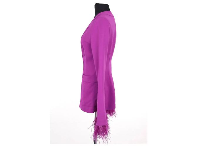 Blazer violeta de viscosa Essentiel Antwerp Púrpura - vista 3
